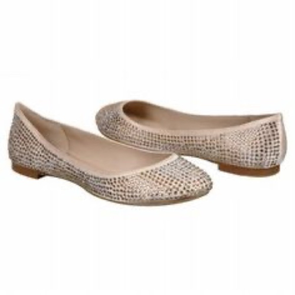 Steve Madden ‘I-Dreemy’ Satin Rhinestone Flats